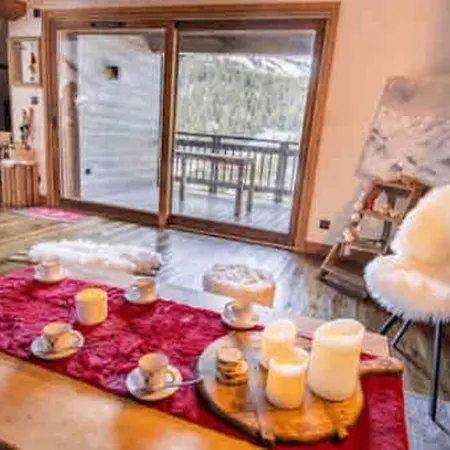 아파트 Penthouse De L'Ourse Bleue Courchevel 쿠쉐벨